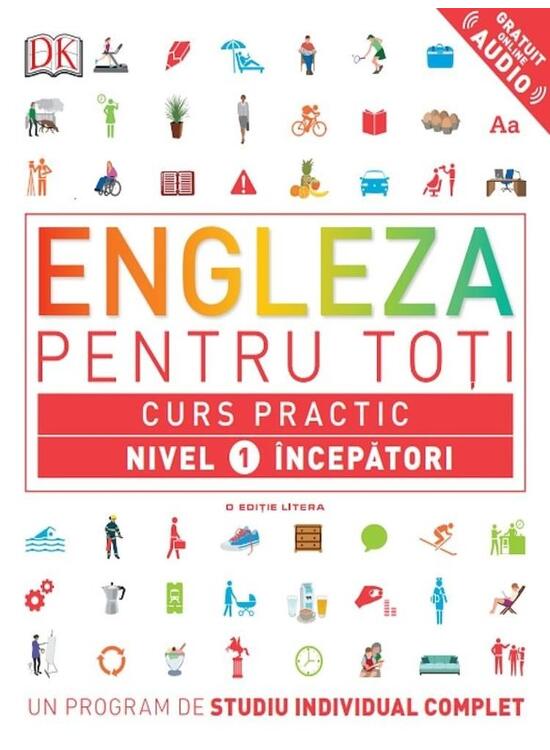 Copertă produs Engleză pentru toți. Curs practic. Nivel 1: începători - gallery big 1