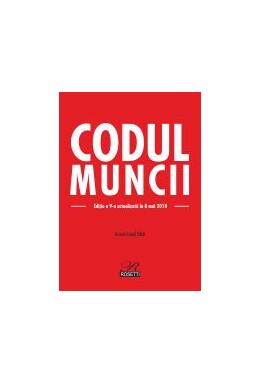 Copertă produs Codul Muncii, Ediția a 14-a actualizată la 9 ianuarie 2022
