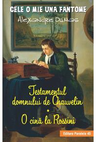 Copertă produs Testamentul domnului de Chauvelin. O cină la Rossini