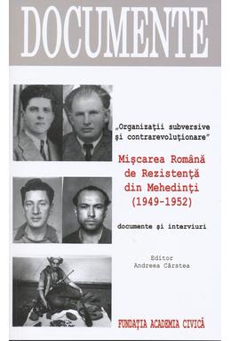 Copertă produs Mișcarea Română de Rezistență din Mehedinți (1949-1952)