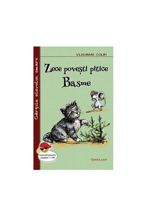 Copertă produs Zece povești pitice. Basme