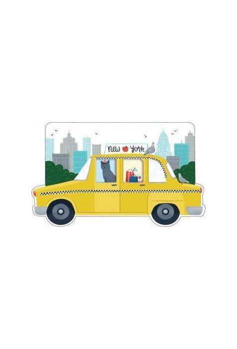 Copertă produs New York City Taxi Shaped Cover Sticky Notes. Recipes for Good Times