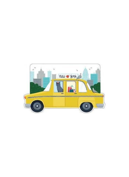 Copertă produs New York City Taxi Shaped Cover Sticky Notes. Recipes for Good Times - gallery big 1