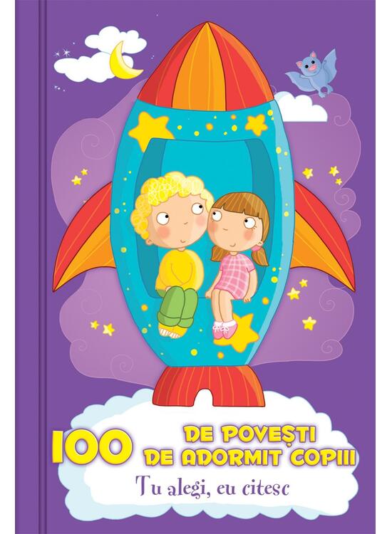 Copertă produs 100 de povești de adormit copii. 50 de jetoane față-verso - gallery big 1
