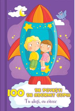 Copertă produs 100 de povești de adormit copii. 50 de jetoane față-verso