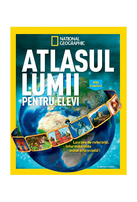 Copertă produs Atlasul lumii pentru elevi