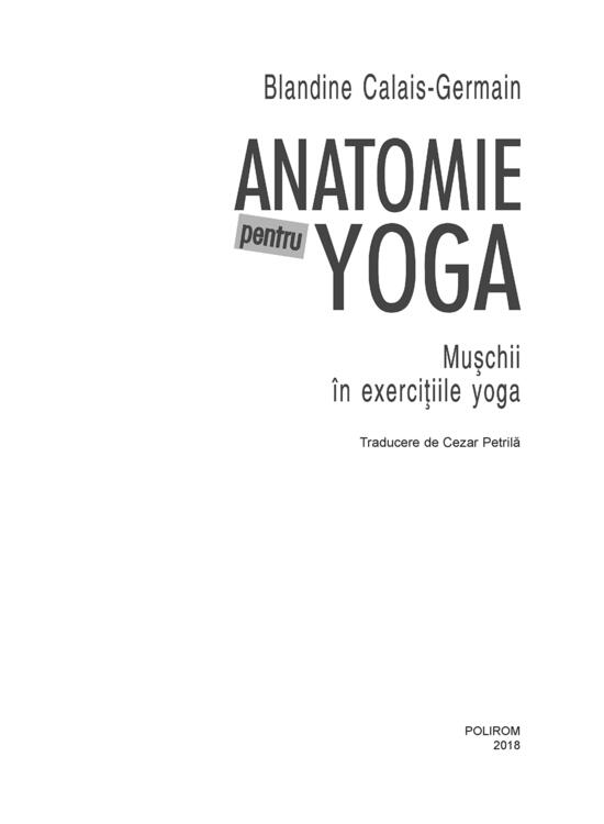 Copertă produs Anatomie pentru yoga - gallery big 6