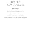 Copertă produs Despre considerare - gallery small 