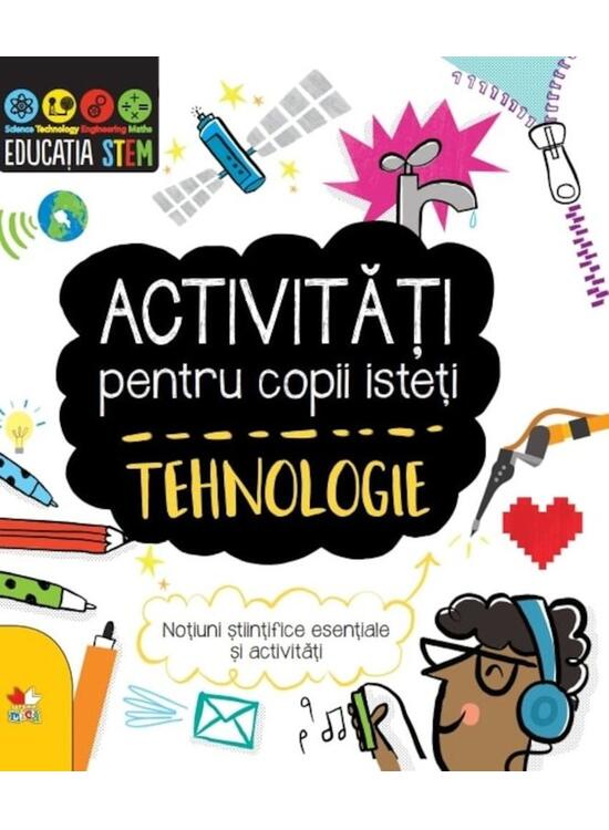 Copertă produs Activități pentru copii isteți. Tehnologie - gallery big 1