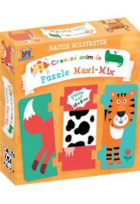 Copertă produs Creează animale. Puzzle Maxi-Mix