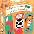 Copertă produs Creează animale. Puzzle Maxi-Mix - gallery small 