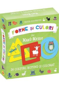 Copertă produs Forme și culori. Joc Maxi-Memo