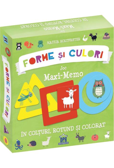 Copertă produs Forme și culori. Joc Maxi-Memo