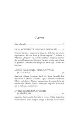Copertă produs Tangoul. Patru conferinţe