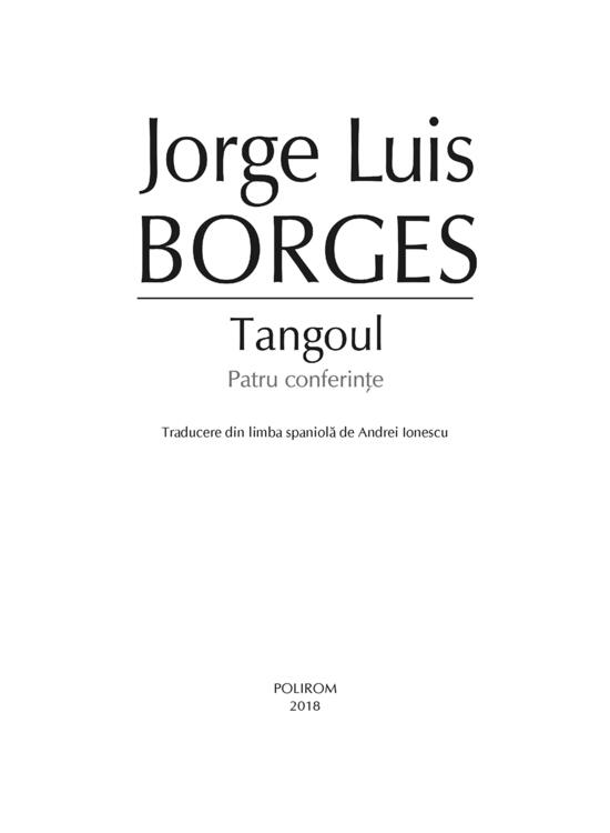 Copertă produs Tangoul. Patru conferinţe - gallery big 6
