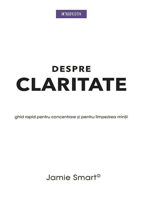 Copertă produs Despre claritate