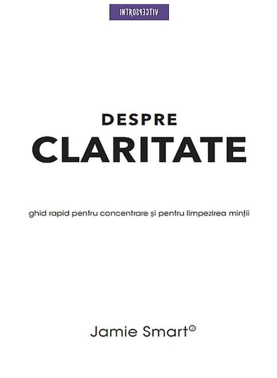 Copertă produs Despre claritate - gallery big 1