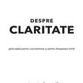 Copertă produs Despre claritate - gallery small 