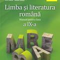 Copertă produs Limba şi literatura rom&acirc;nă. Manual pentru clasa a IX-a - gallery small 