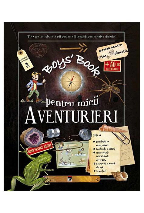 Copertă produs Boy's Book pentru micii aventurieri