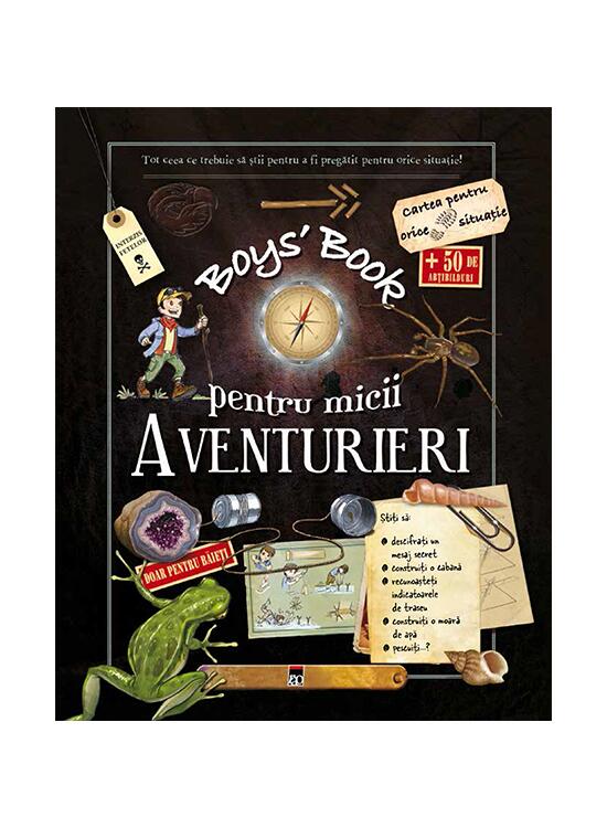 Copertă produs Boy's Book pentru micii aventurieri - gallery big 1