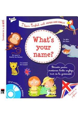 Copertă produs I learn English. What's your name?