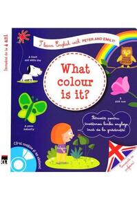 Copertă produs I learn English with Peter and Emily! What color is it!
