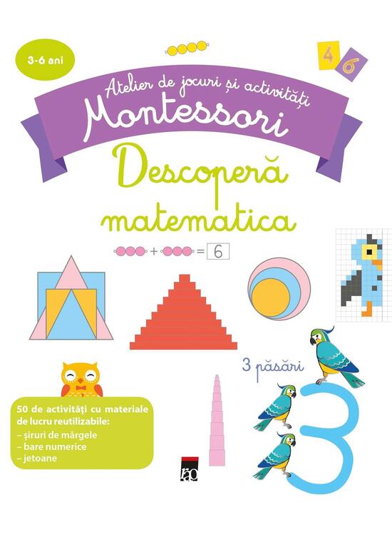 Copertă produs Descoperă matematica Montessori - gallery big 1