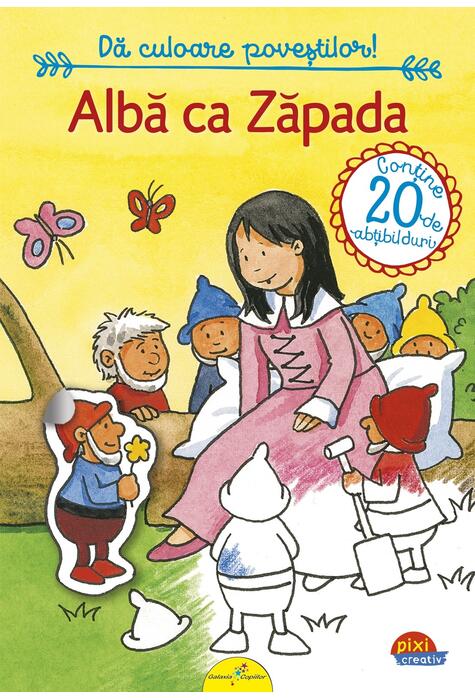 Copertă produs Pixi Creativ. Albă ca Zăpada