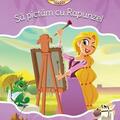 Copertă produs Disney. O poveste încâlcită. Să pictăm cu Rapunzel. Carte de colorat cu pensulă și acuarele - gallery small 