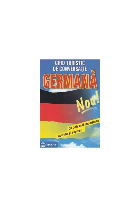 Copertă produs Ghid turistic de conversație germană cu cele mai importante cuvinte și expresii