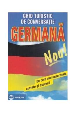 Copertă produs Ghid turistic de conversație germană cu cele mai importante cuvinte și expresii