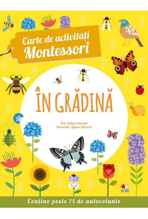 Copertă produs Carte de activități Montessori. &Icirc;n grădină