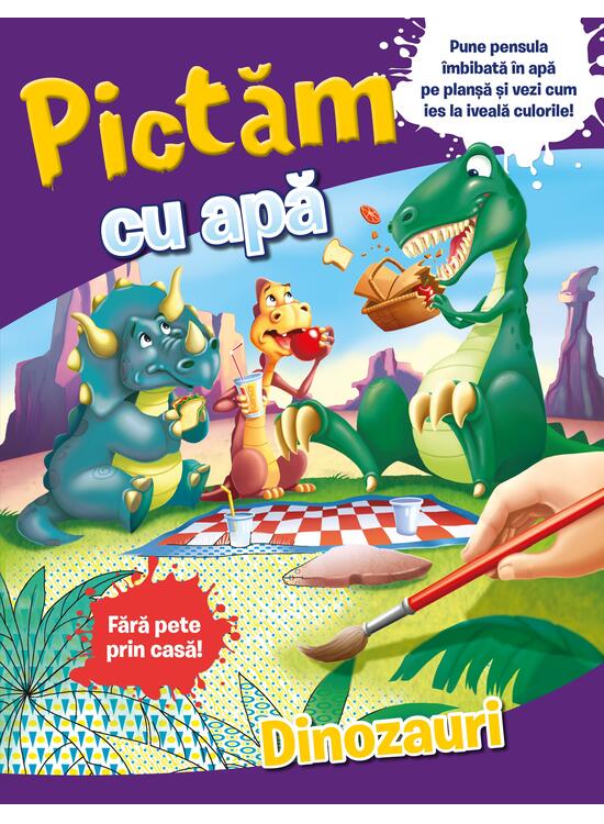 Copertă produs Pictăm cu apă: dinozauri - gallery big 1