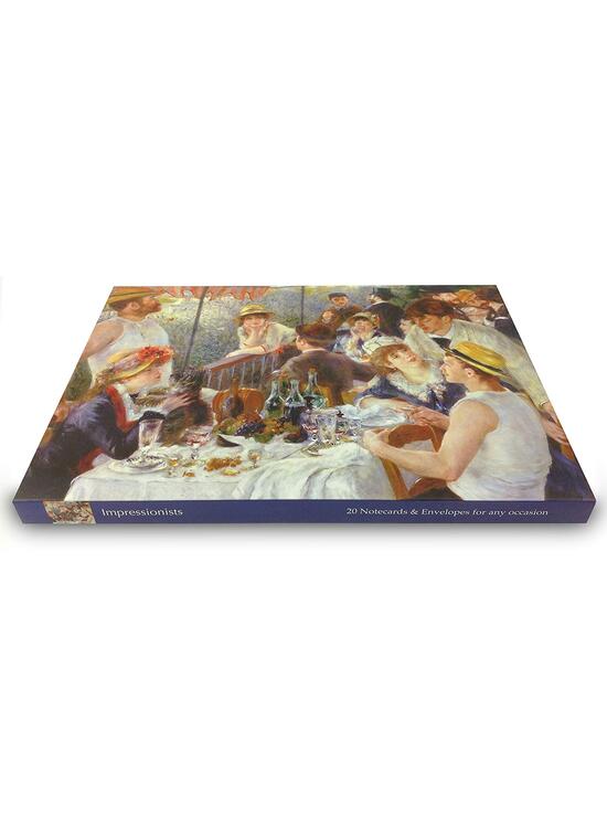 Copertă produs Famous Impressionists Paintings Prints Notecards Greeting Cards & Envelopes - gallery big 1