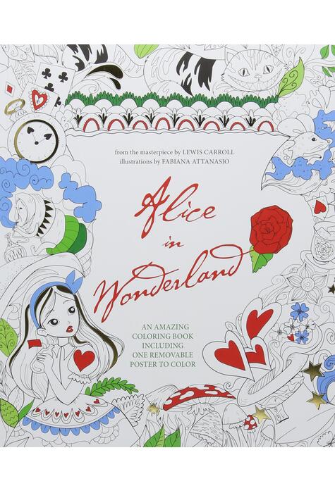 Copertă produs Alice in Wonderland (Colouring Book)