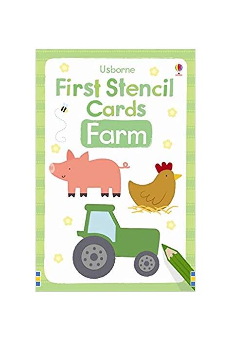 Copertă produs Farm (Usborne First Stencil Cards)
