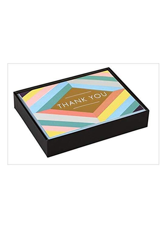 Copertă produs Geometric Pastel Luxe Thank You Notes - gallery big 1