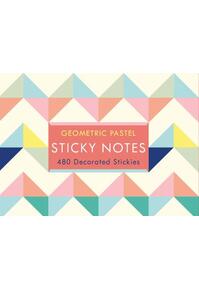 Copertă produs Geometric Pastel Sticky Notes