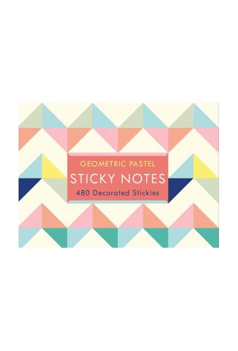 Copertă produs Geometric Pastel Sticky Notes
