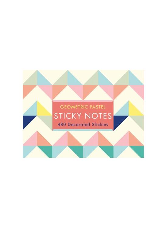 Copertă produs Geometric Pastel Sticky Notes - gallery big 1