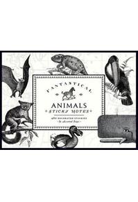 Copertă produs Vintage Prints Fantastical Animals Sticky Notes