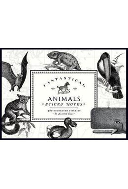 Copertă produs Vintage Prints Fantastical Animals Sticky Notes