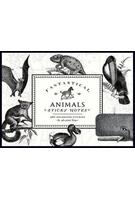Vintage Prints Fantastical Animals Sticky Notes