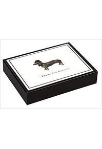 Copertă produs Vintage Prints Dapper Dachshund Luxe Thank You Notes
