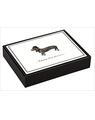 Copertă produs Vintage Prints Dapper Dachshund Luxe Thank You Notes - thumb 1