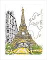 Copertă produs Paris Eiffel Tower Handmade Journal - thumb 1
