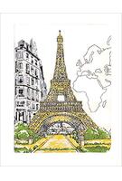 Paris Eiffel Tower Handmade Journal