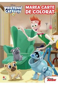 Copertă produs Disney. Prietenii cățeluși. Marea carte de colorat