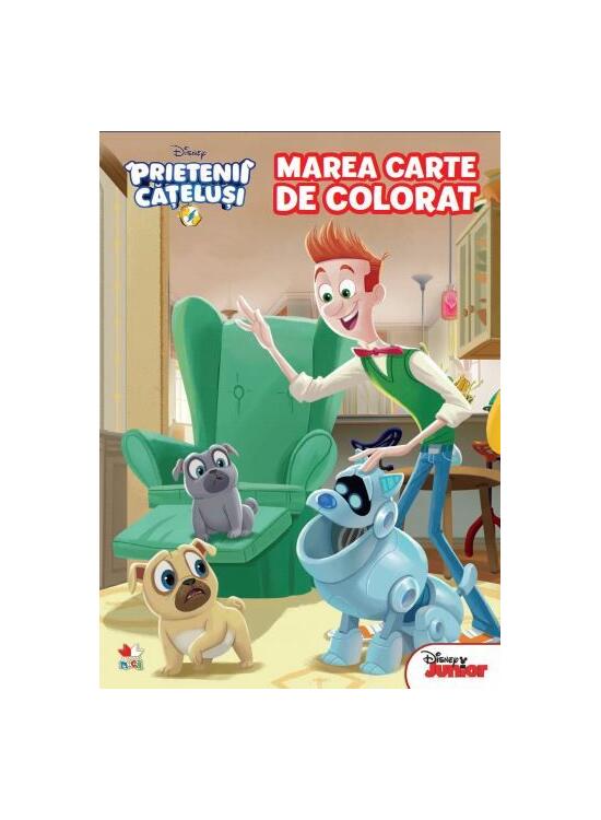 Copertă produs Disney. Prietenii cățeluși. Marea carte de colorat - gallery big 1